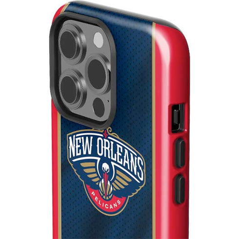 NBA New Orleans Pelicans Jersey iPhone 15 Pro Impact Case